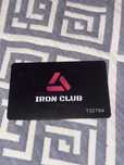 Iron club годовой абонемент