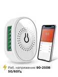 WI-FI реле двухканальное с подключением механическ выключателей, Алиса
