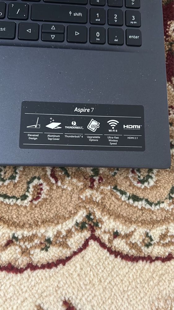 Ноутбук Aspire 7