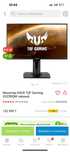 Продам монитор ASUS TUF GAMİNG