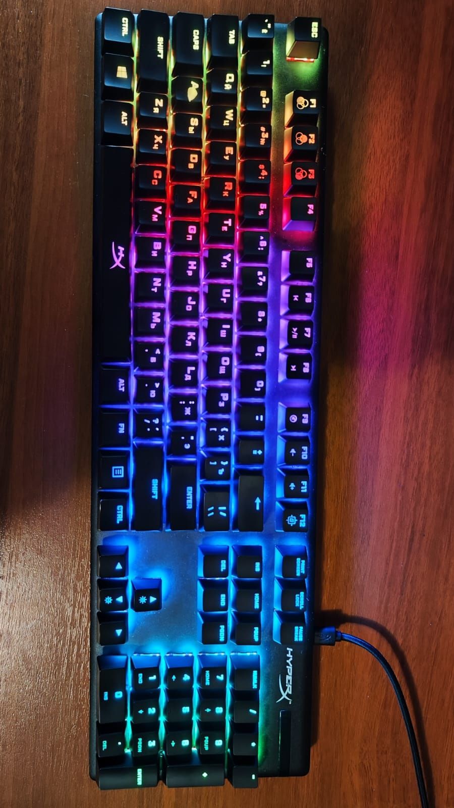 Игровая механическая клавиатура Hyper X Alloy Origins
