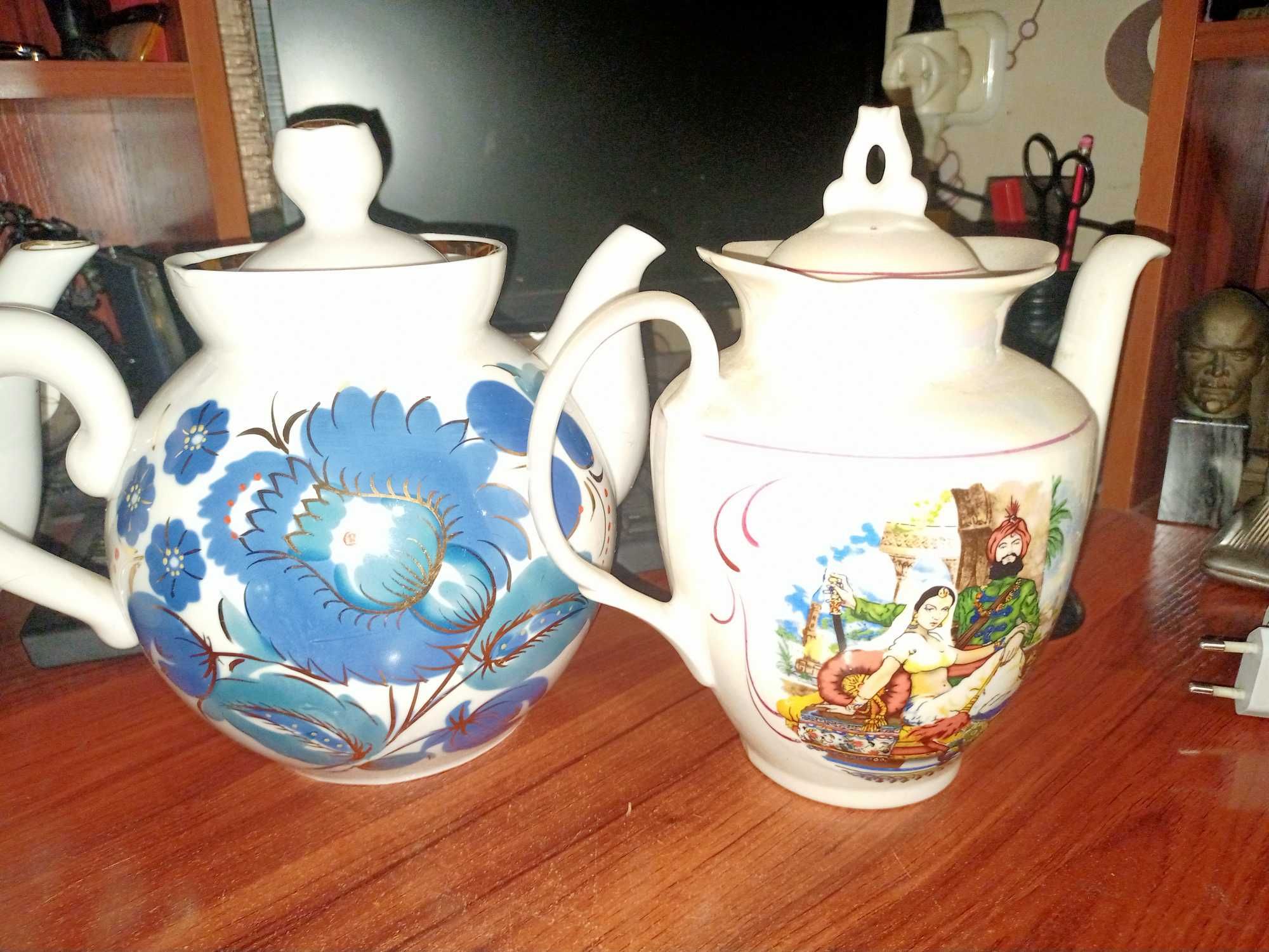 Чайник заварник ссср большой. (фарфор)