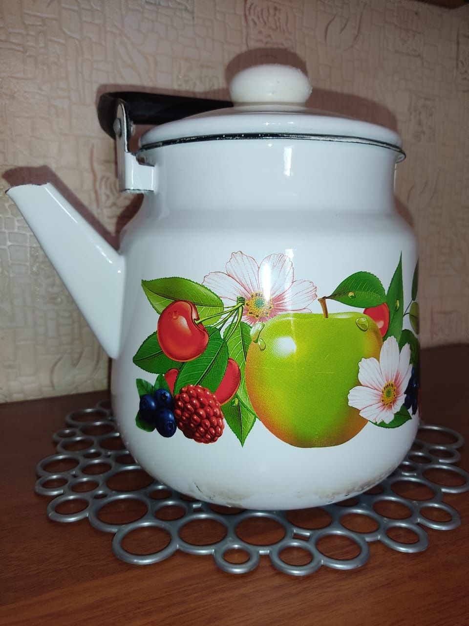 Чайник эмалированный