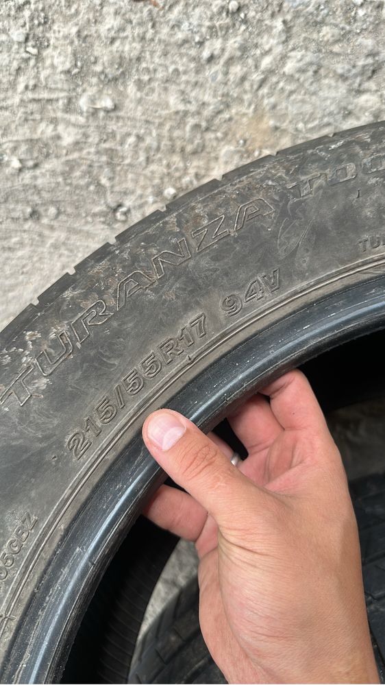 Летние шины 215/55/17