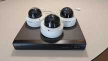 Видеонаблюдение Hikvision DS-7604NI-K1/4P — регистратор 3Тб + 3 камеры