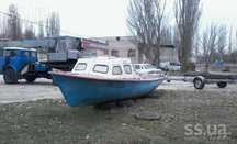 Лодка (КАТЕР) алюминиевый БАРКАС