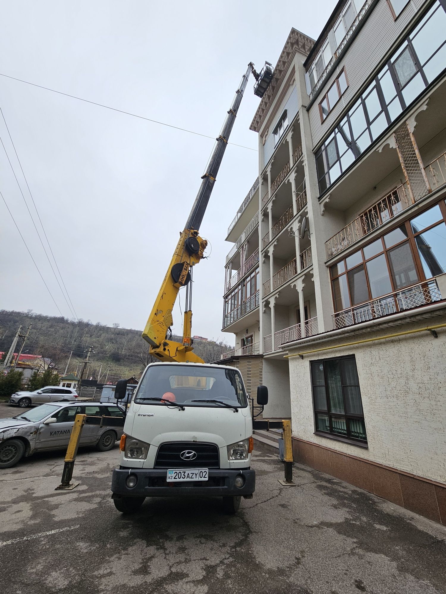Автовышка кобра манипулятор автокран