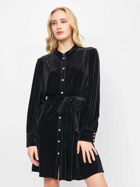 Платье велюровое ZARA размер xs (40-42) цена 10000 тенге