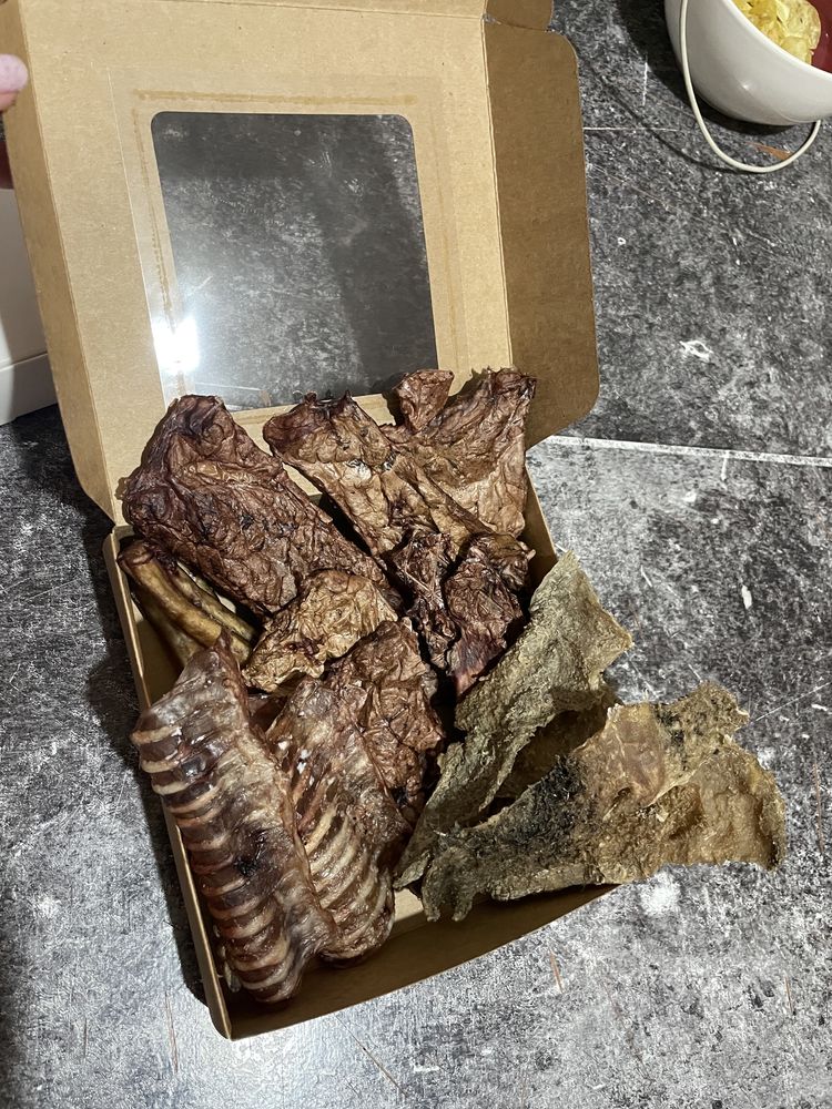 Сушенные лакомства для собак