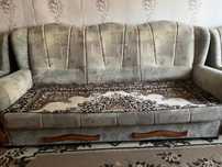 Продам диван с креслами б/у 20 тыс.договорная