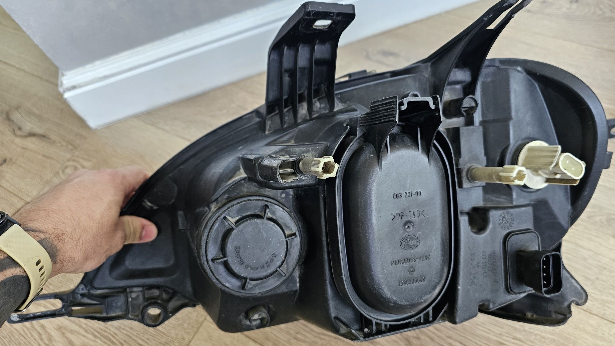 Фары w163 ml Hella дорест Мерседес