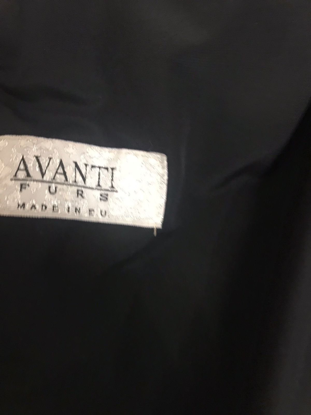 Норковая шуба Blackglama фирмы AVANTI. Греция.