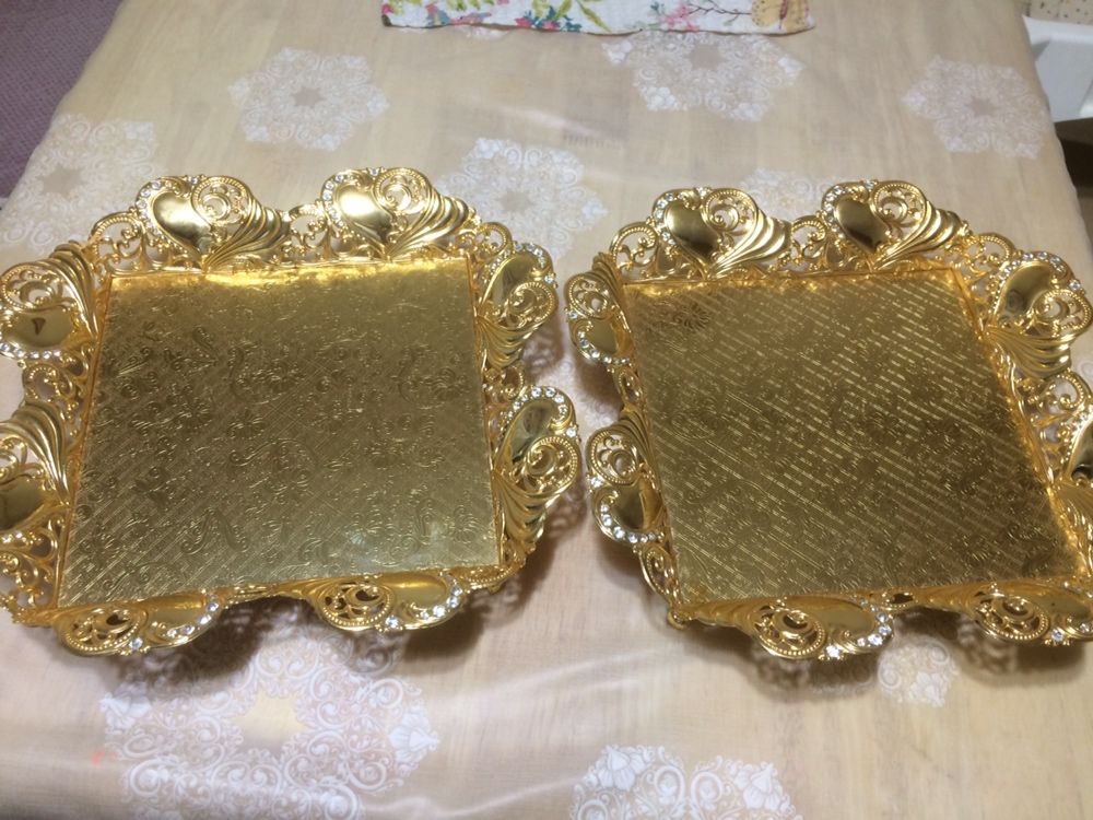 Красивая ваза для фруктов, хлеба
