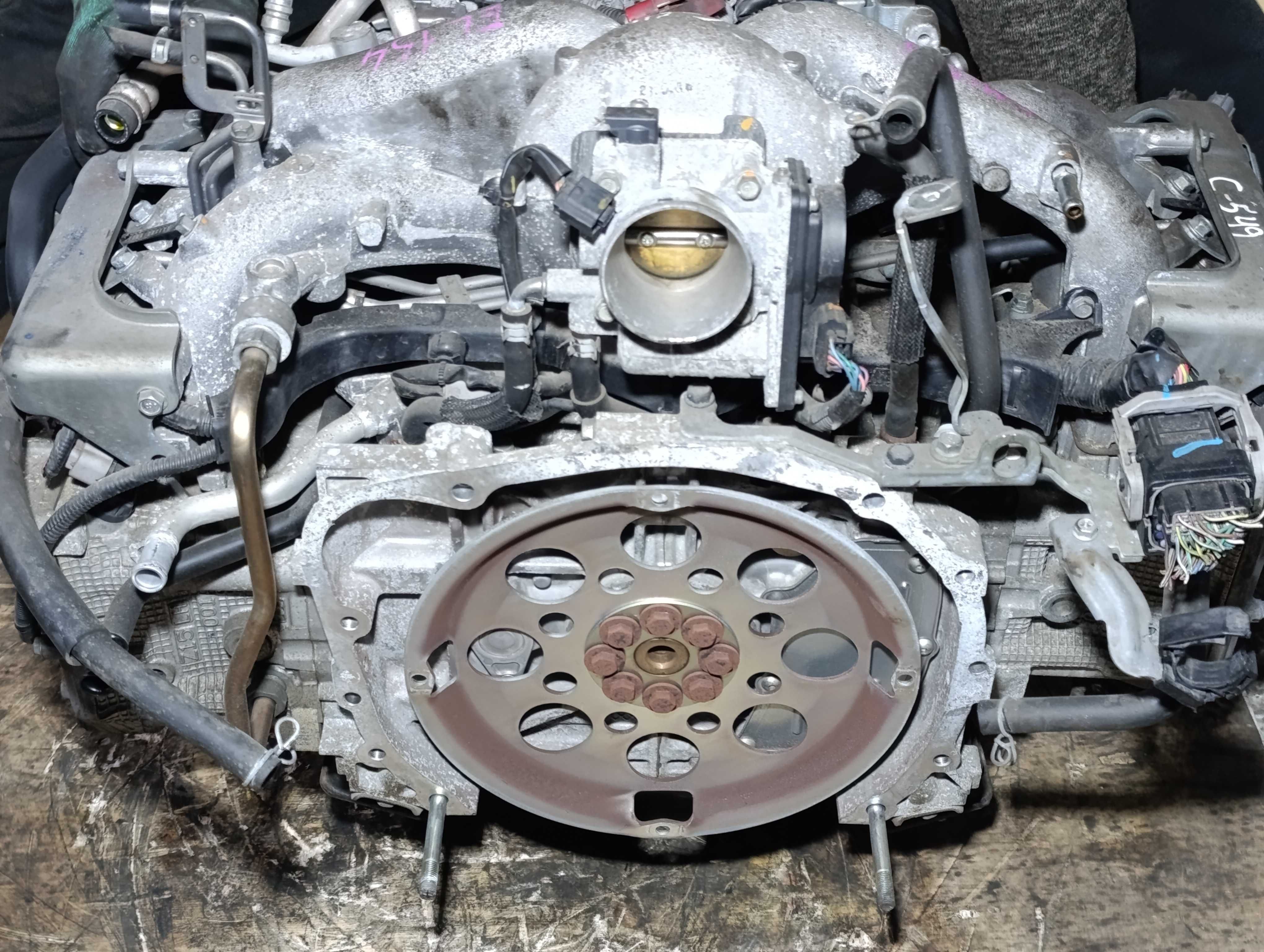 Двигатель EL154 EL15 1.5 Subaru Impreza GD GG GR GH 06-12г