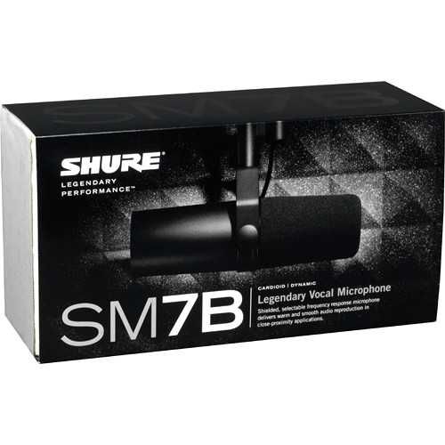 НОВЫЕ Студийный микрофон Shure SM7B + Стойка