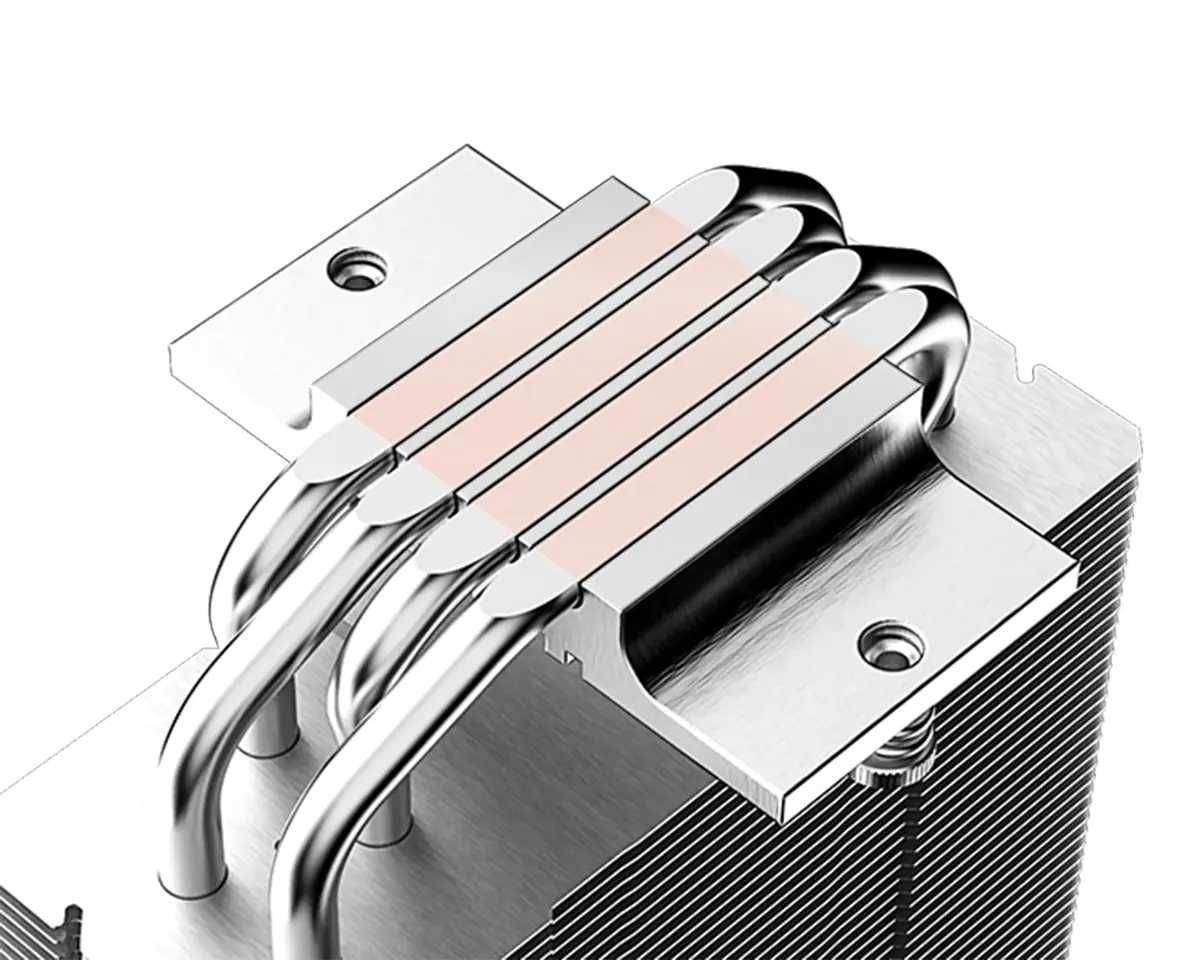 Кулер для процессора ID-COOLING SE-214-XT ARGB WHITE