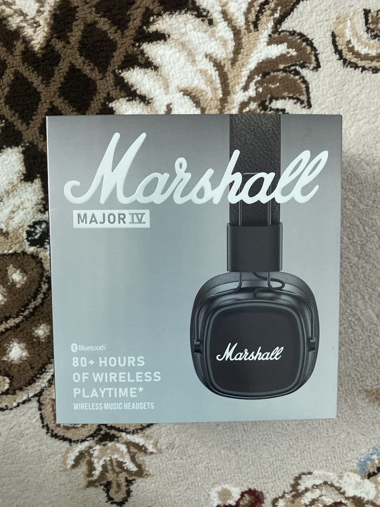Наушник Marshall Major iv черный