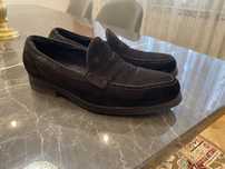 Туфли замшевые Tods