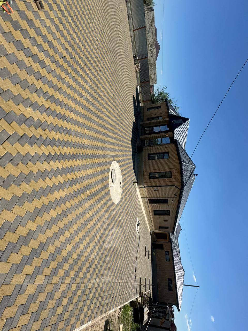 Укладка брусчатка