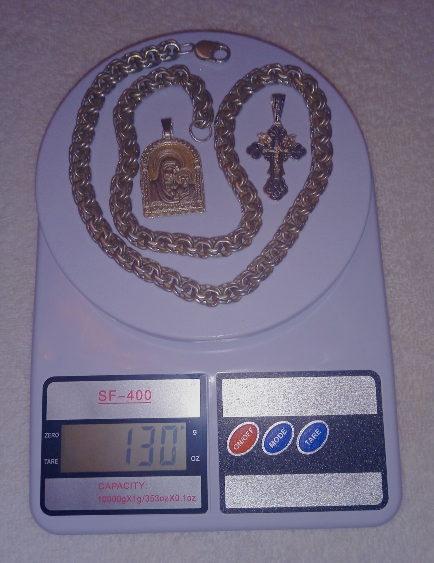 Серебро 130грамм, 63 см