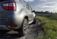 Комплект брызговиков Nissan Terrano с 2014 по 2022