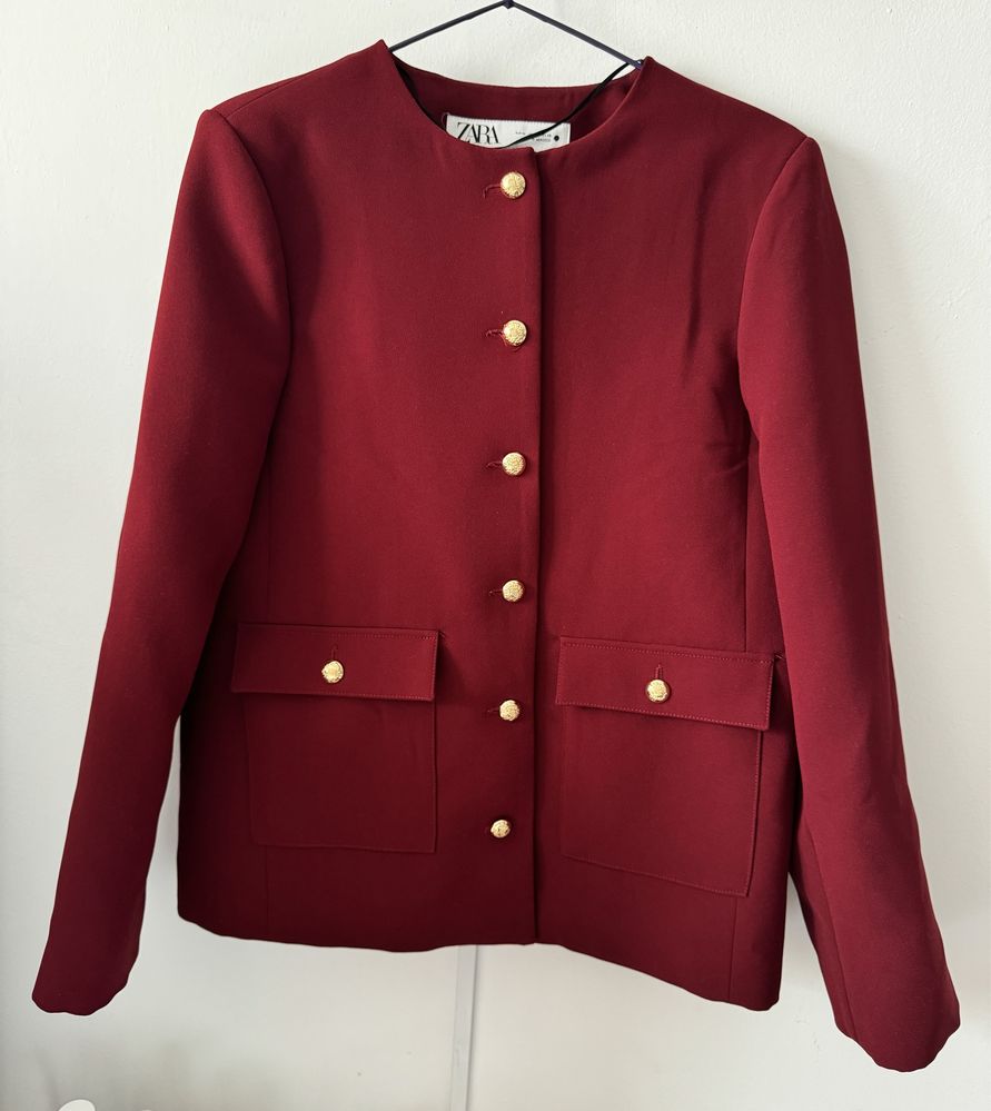 Пиджак Zara с этикеткой