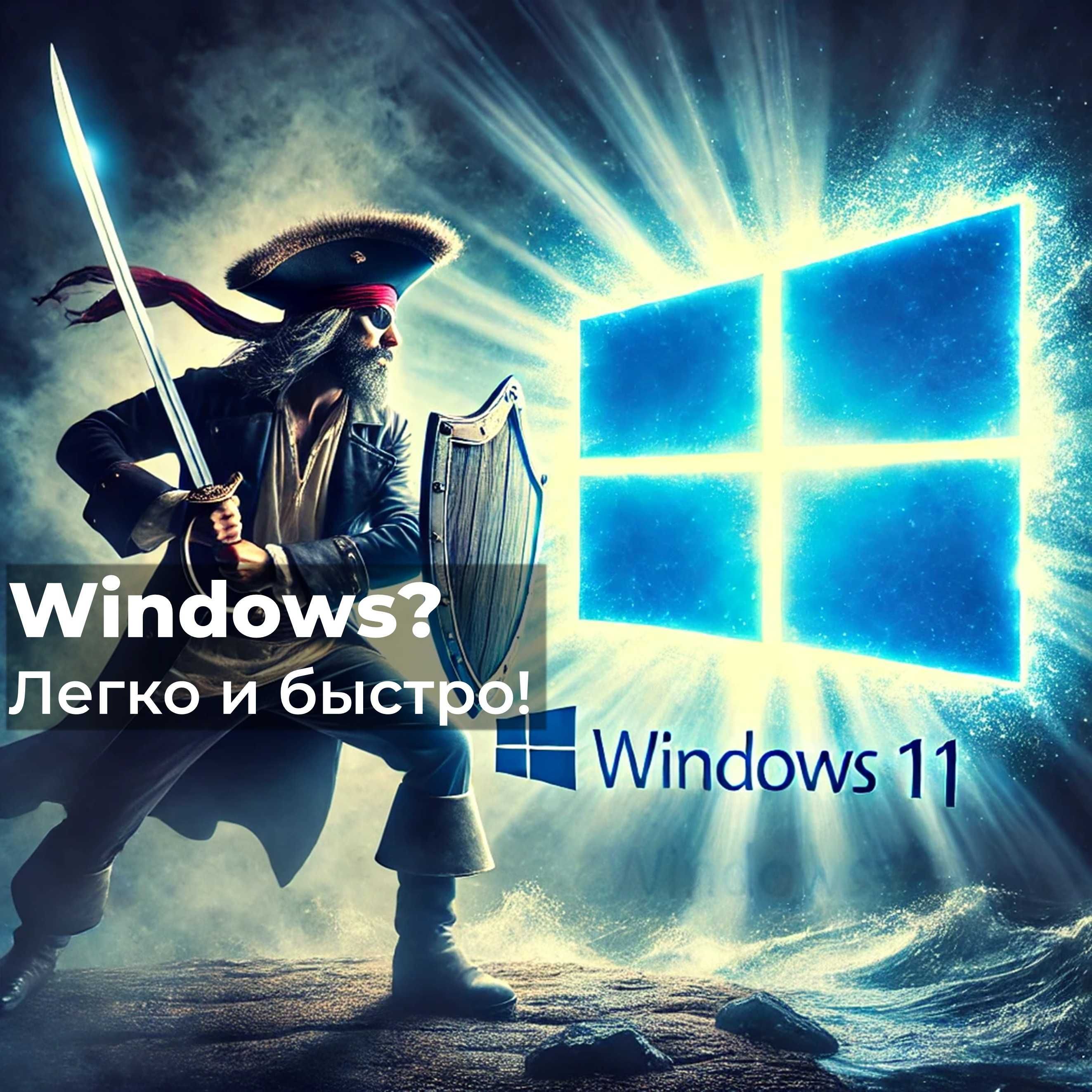 Установка оригинального Windows 7/10/11