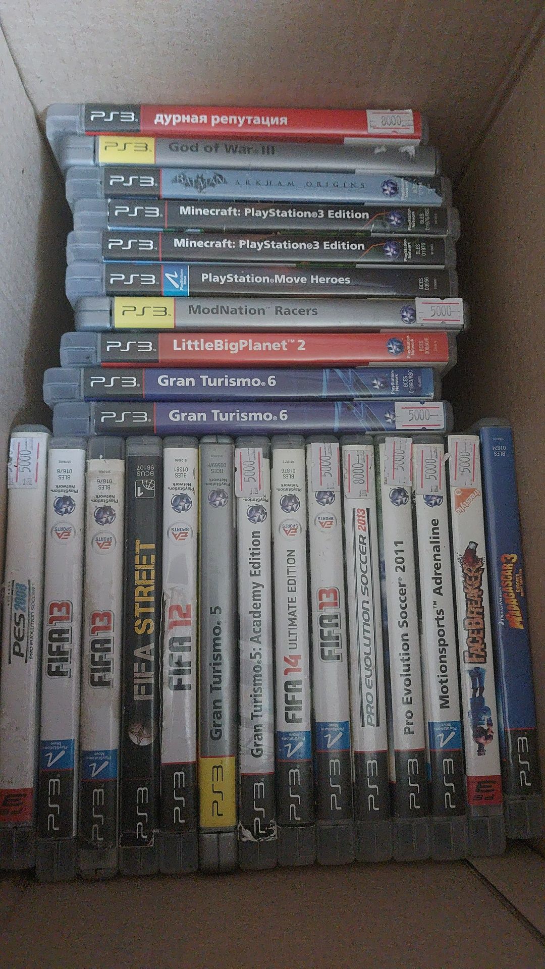 Диски на ps3 с лицензий!