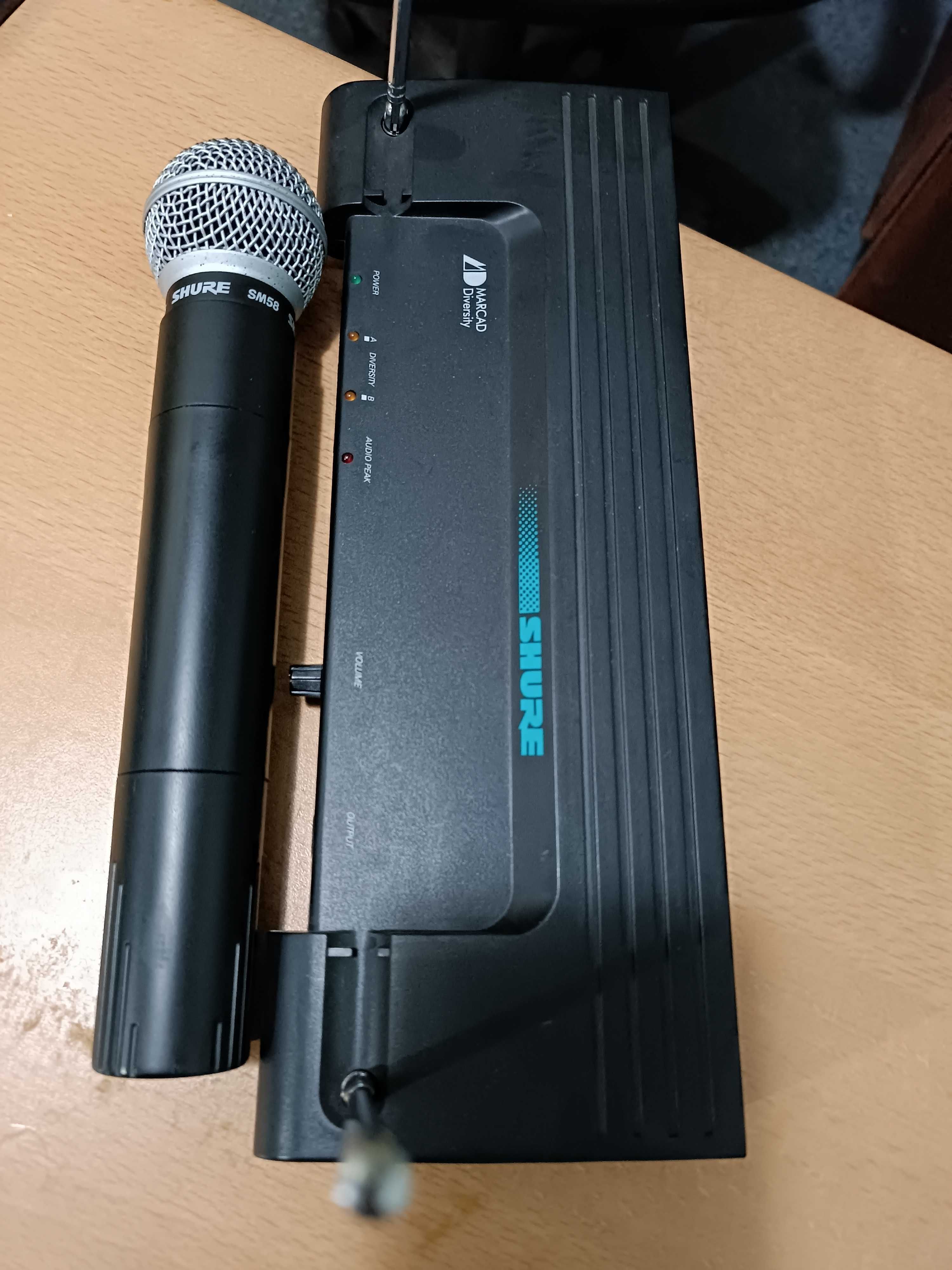Микрофон Shure SM58 с ресивером Shure T4V.Оригинал.США