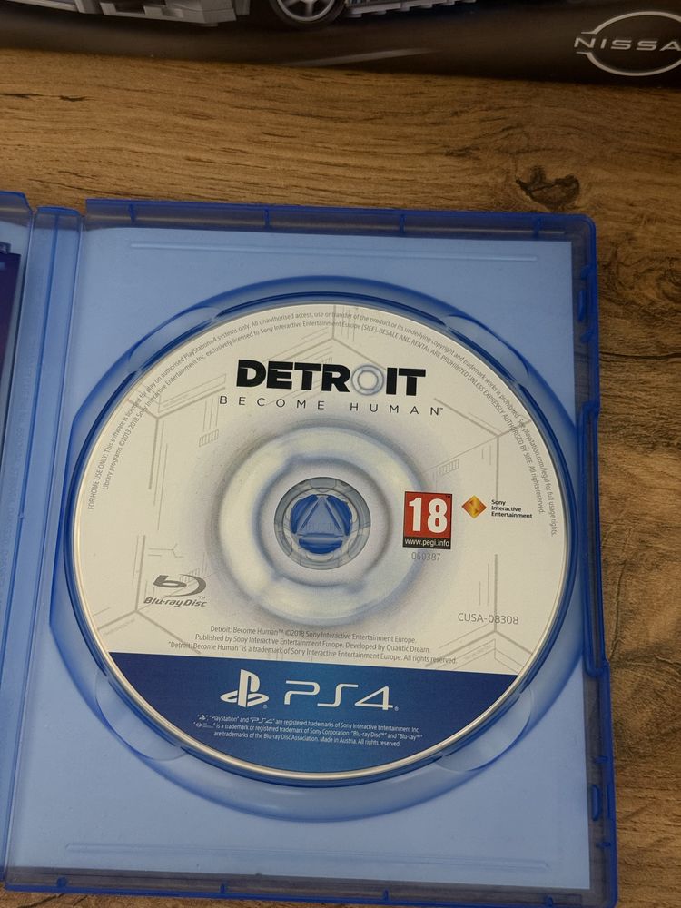 Диск для PS4 Detroit