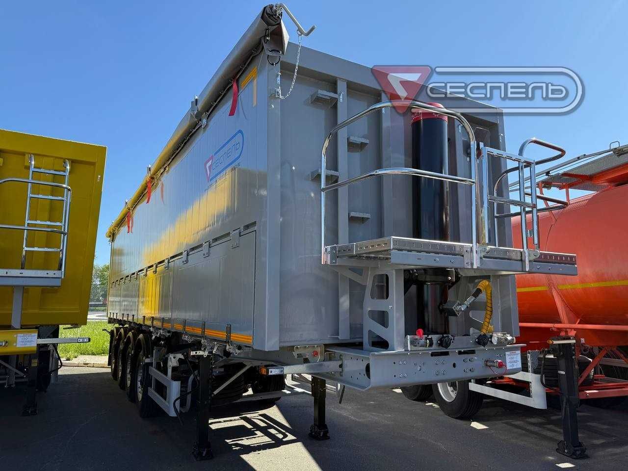 Полуприцеп зерновоз 51 м³ - Сеспель DB4U
