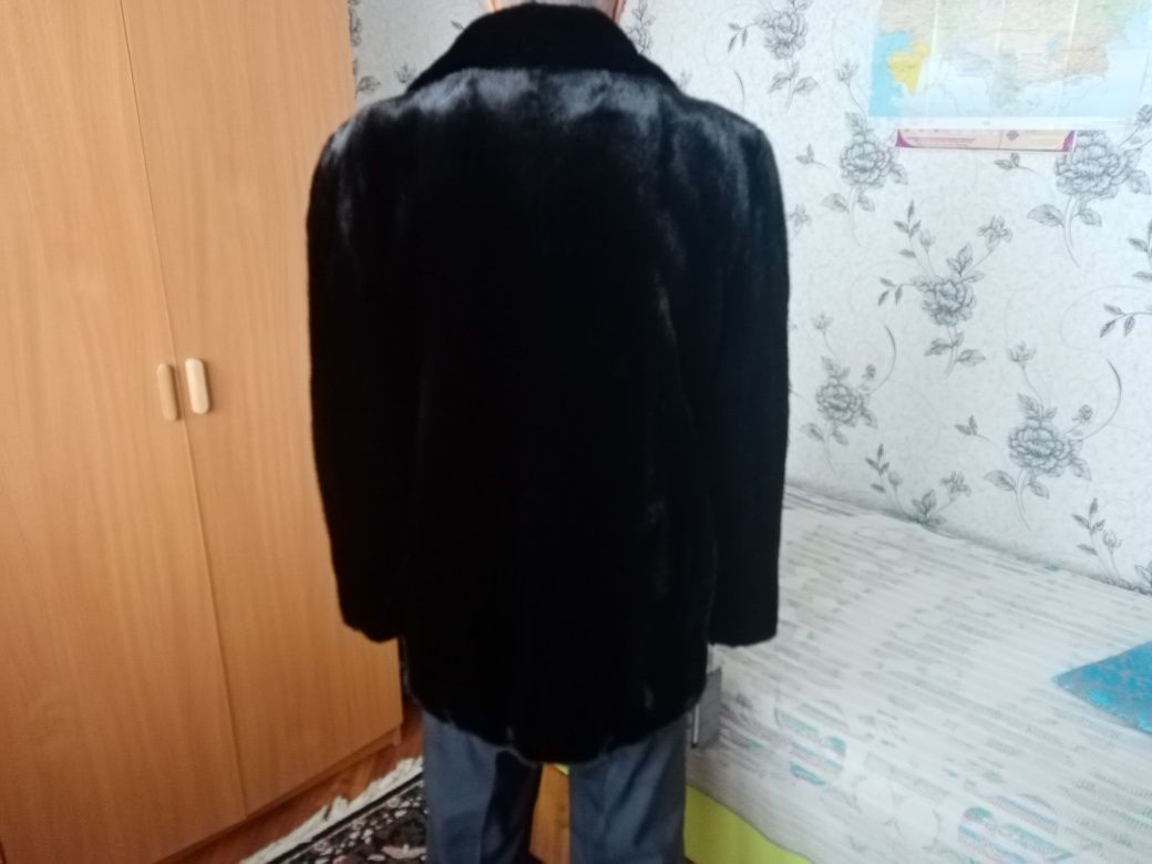 Нарковая шуба мужская. Новая