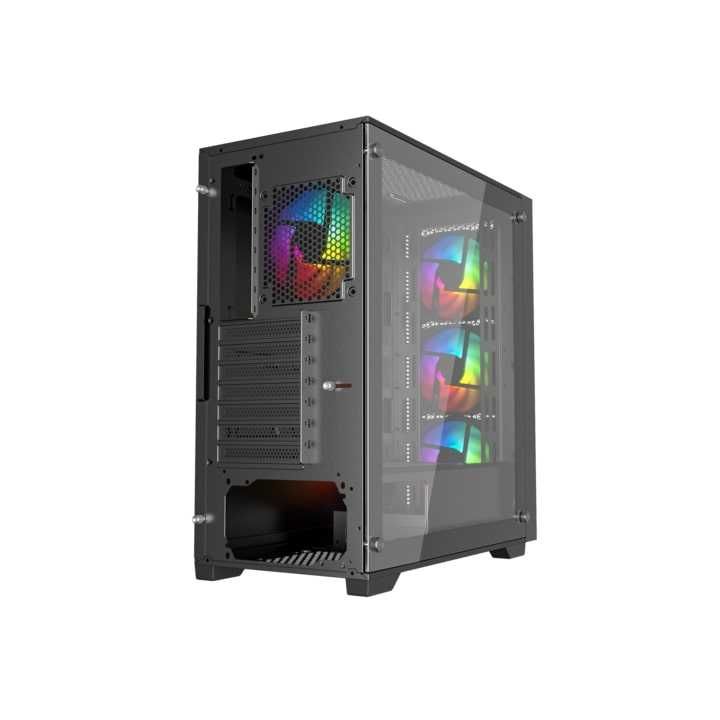 Корпус Wintek Andromeda Light i705 TG, Micro ATX, 4*12cm fRGB fan
