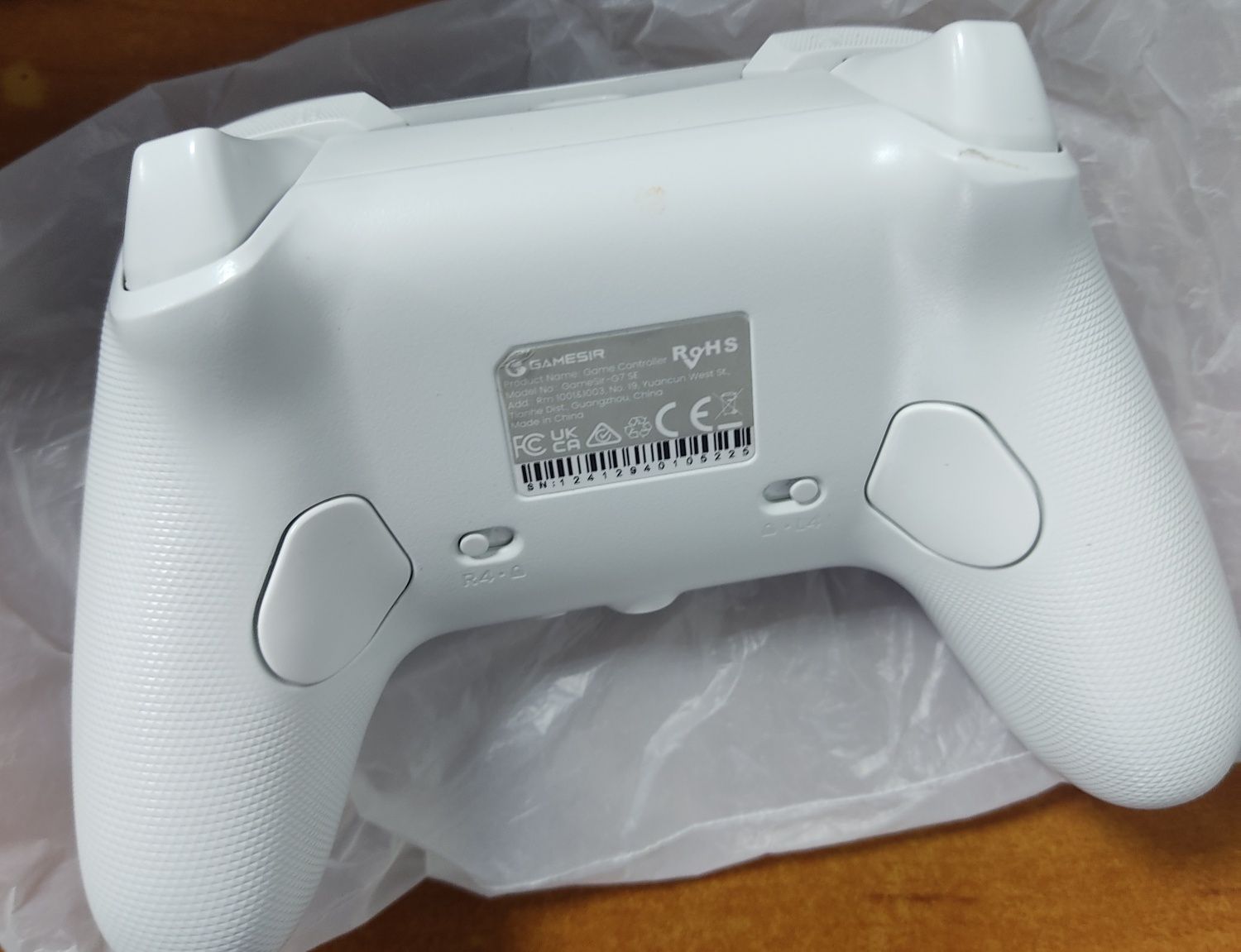 Геймпад проводной GameSir G7 SE белый для Xbox, Пк