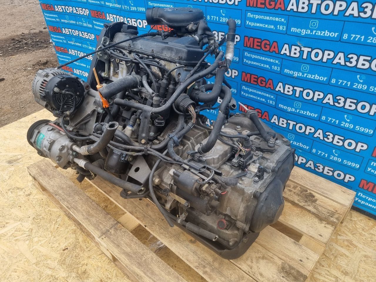 Двигатель  ADZ на VW passat 1.8 моно