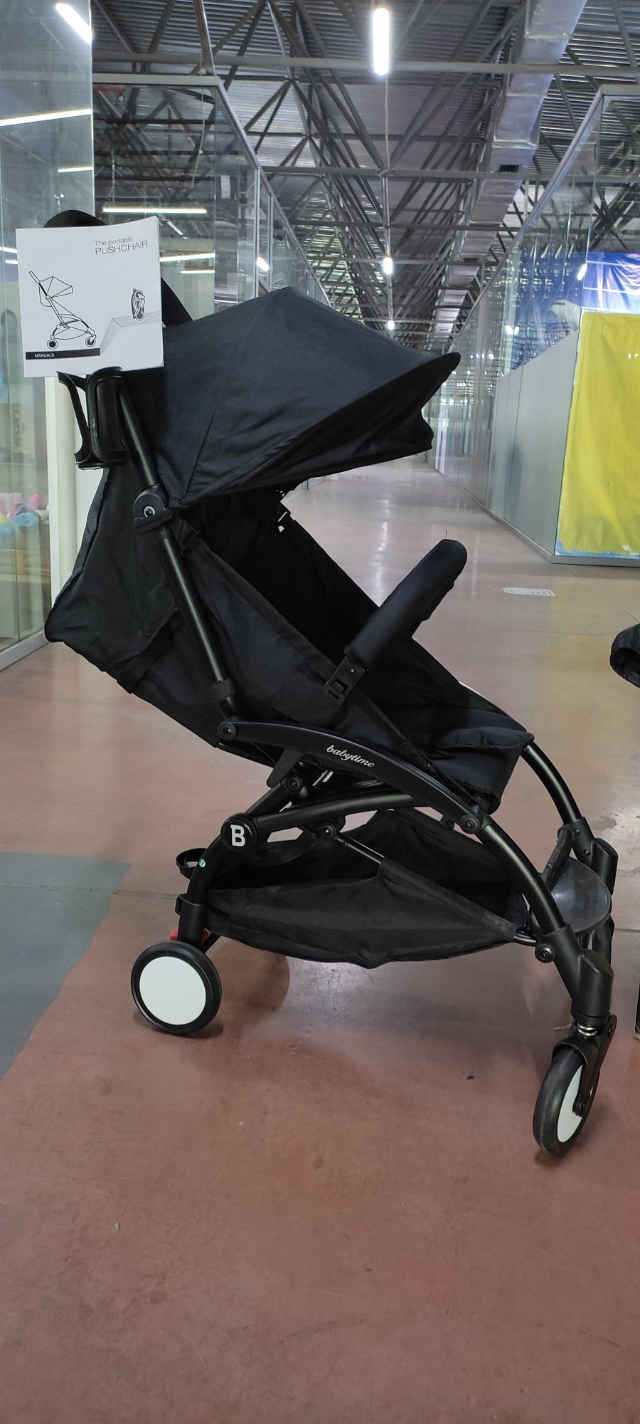Коляска бэйби тайм babytime. Лёгкая компактная,подходит на борт самолё
