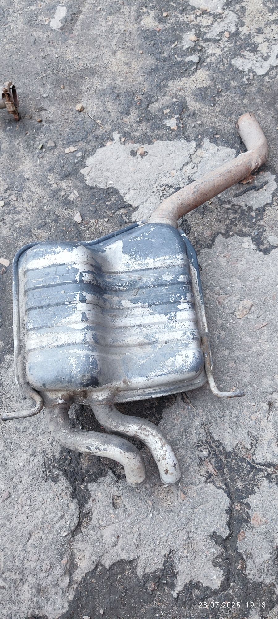 Глушитель мерседес