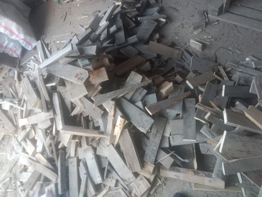 Дрова мешками 1000 тг