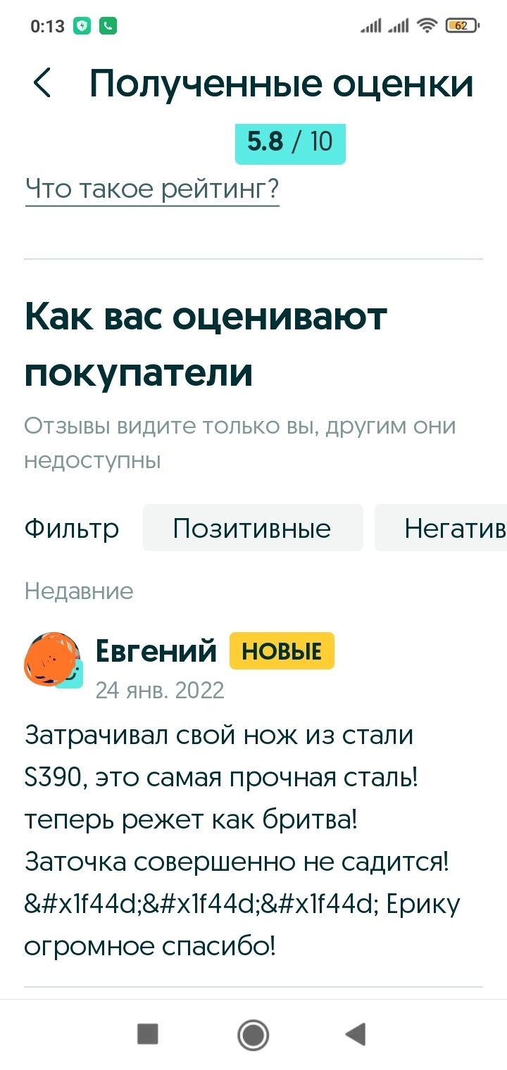 Заточка ножей профф