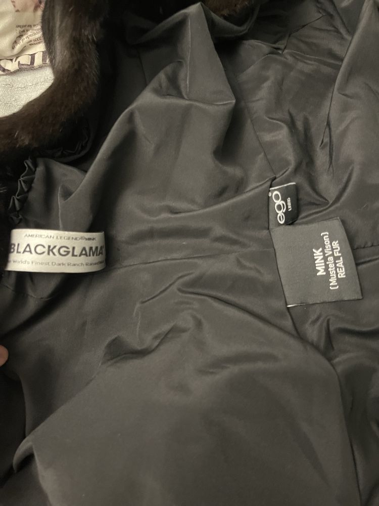 Норковая шуба премиум класса blackglama 42-44 р
