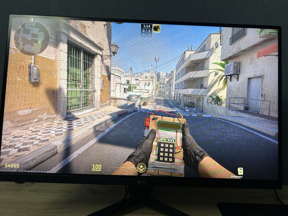 Монитор LG 27GP750-B (240 hz) в идеальном состояние
