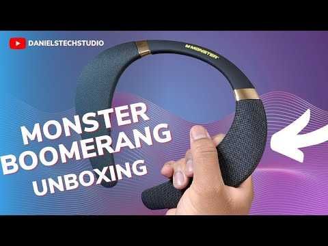 Новые 3D наушники открытого тип Monster Бумеранг Спикерфон блютуз Bose