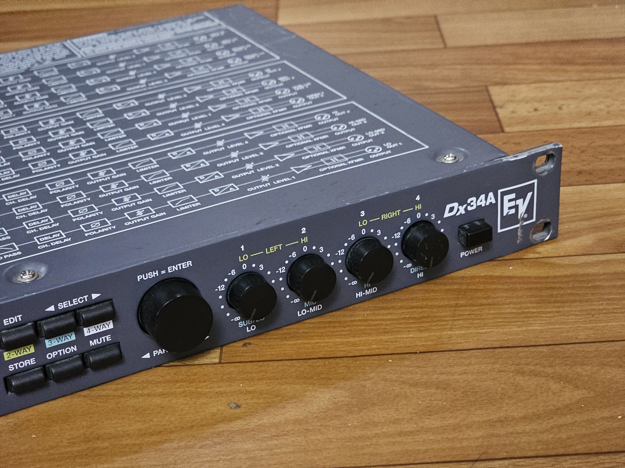 Цифровой акустический процессор ELECTRO-VOICE DX34a