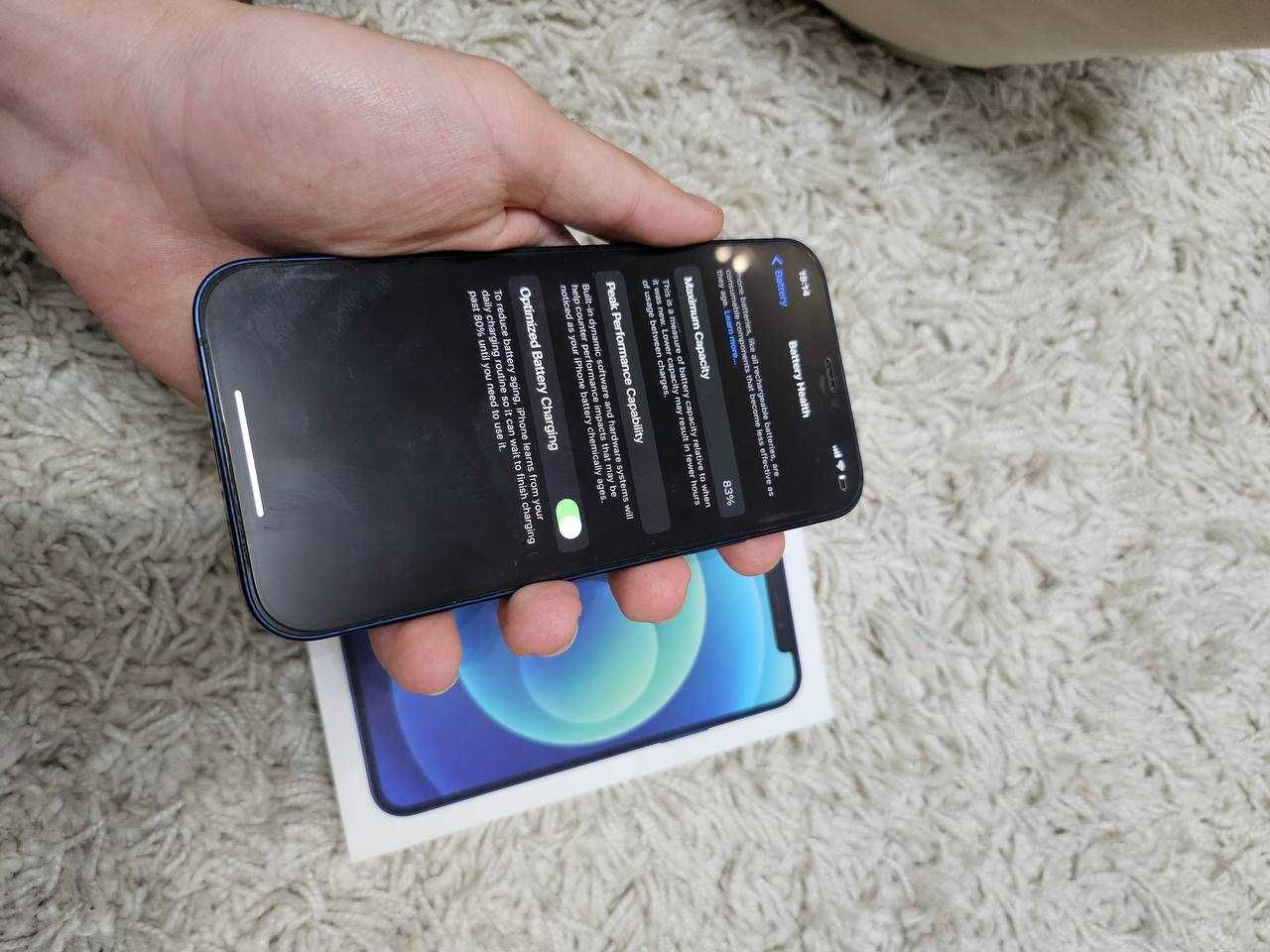 iPhone 12 128gb синий, телефон
