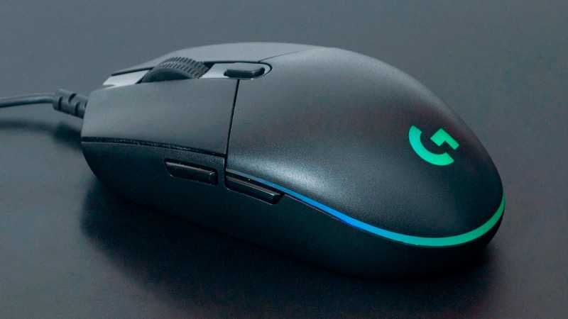 Мышка Logitech G102 LIGHTSYNC, USB, игровая, 8000 dpi, мыши НОВЫЕ