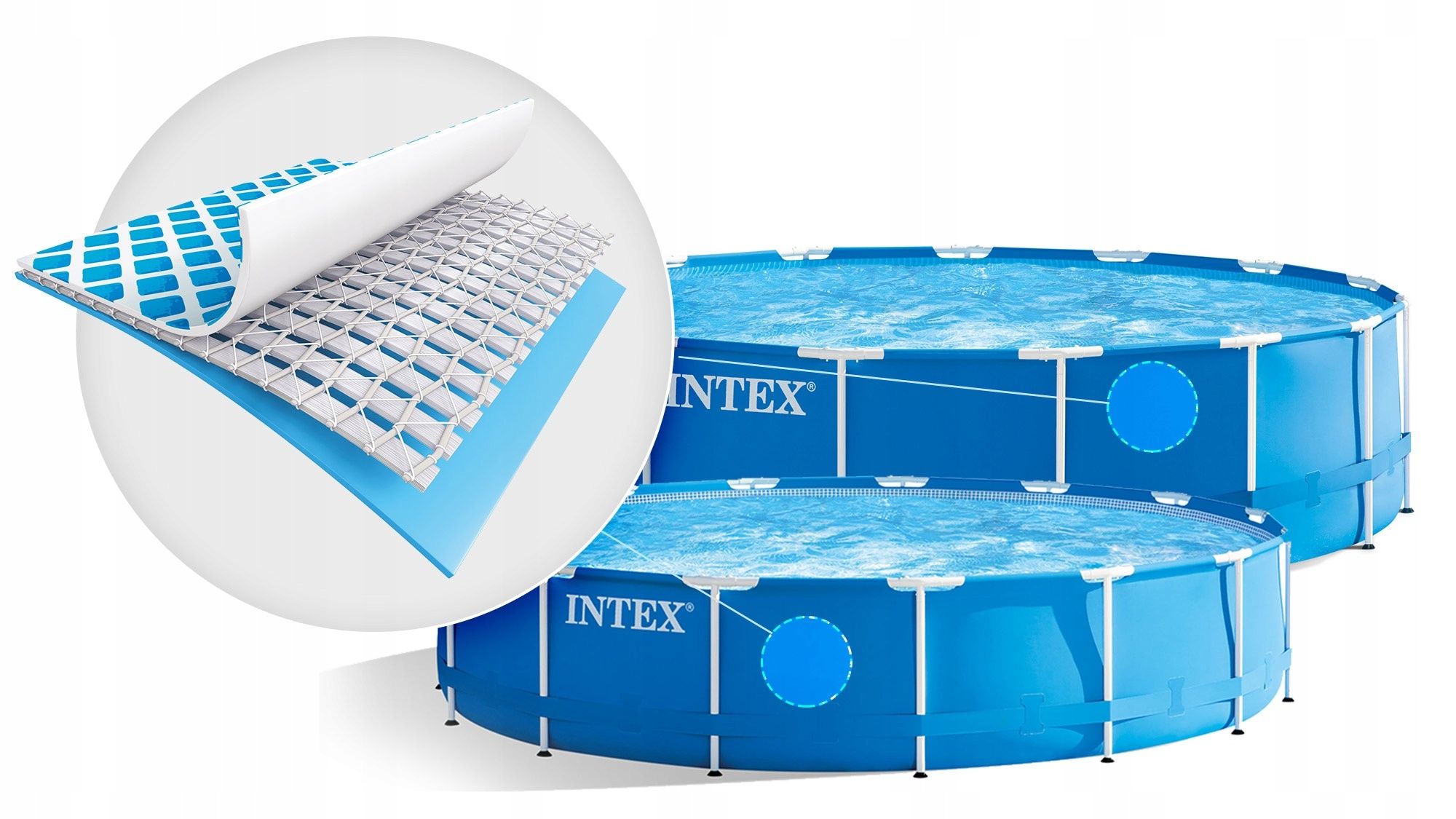 Бассейн каркасный Intex