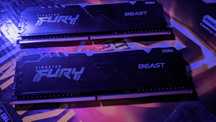 Kingston Fury Beast RGB, 2x 8 GB Kit, Black, BOX (KF436C17BBAK2/16)
