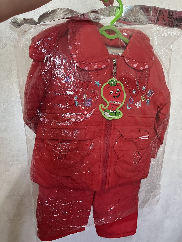 Куртка двойка на девочку