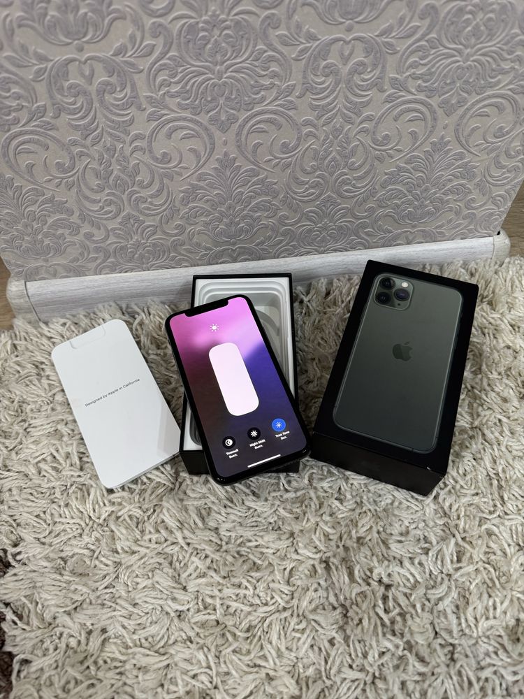 Айфон 11 Про 256 ГБ Iphone 11 Pro с коробкой ВСЕ РАБОТАЕТ Астана