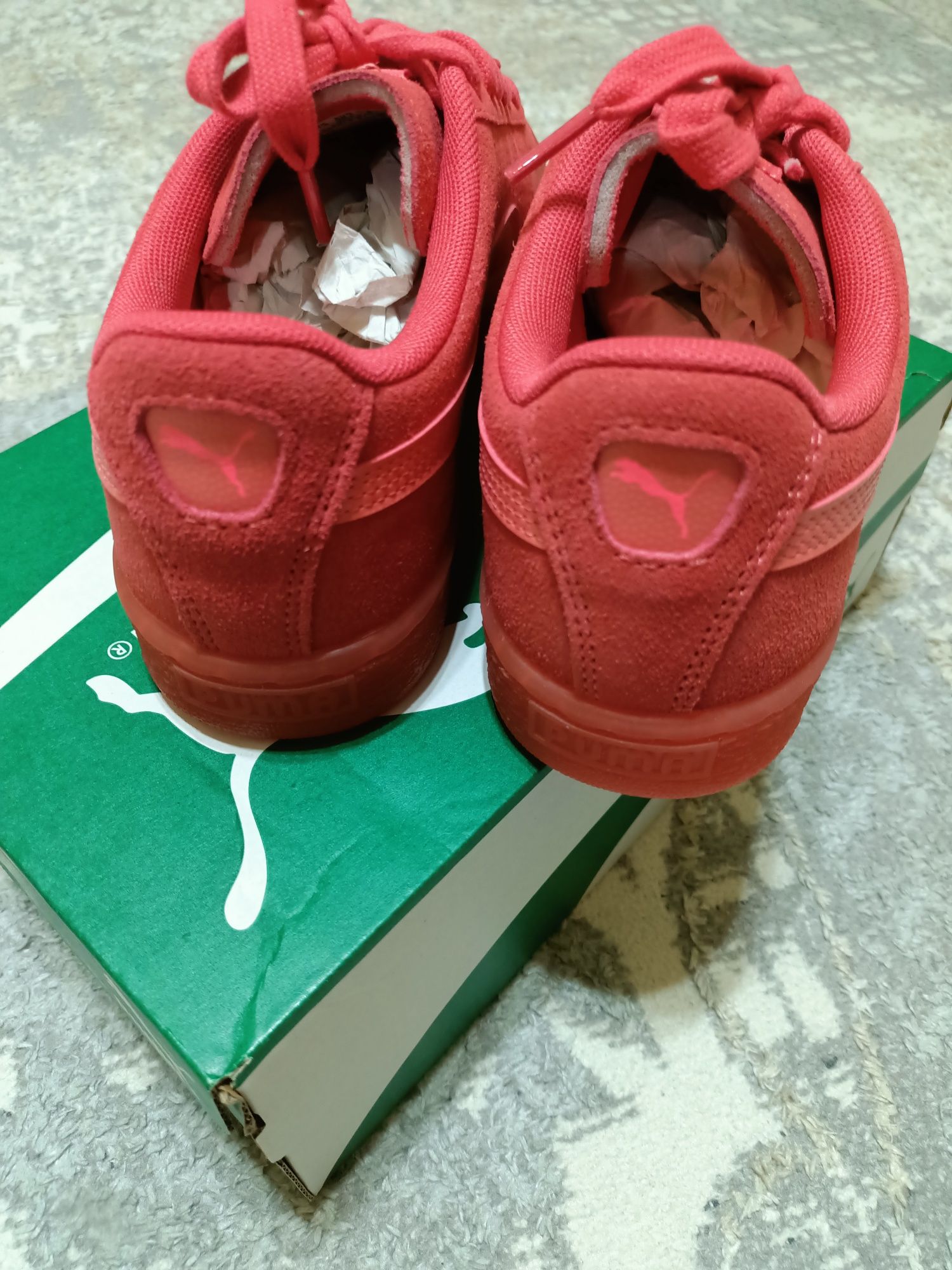 Продам кеды Бренд "Puma" оригинал 38.5 размер женский . Цена 35000 тг